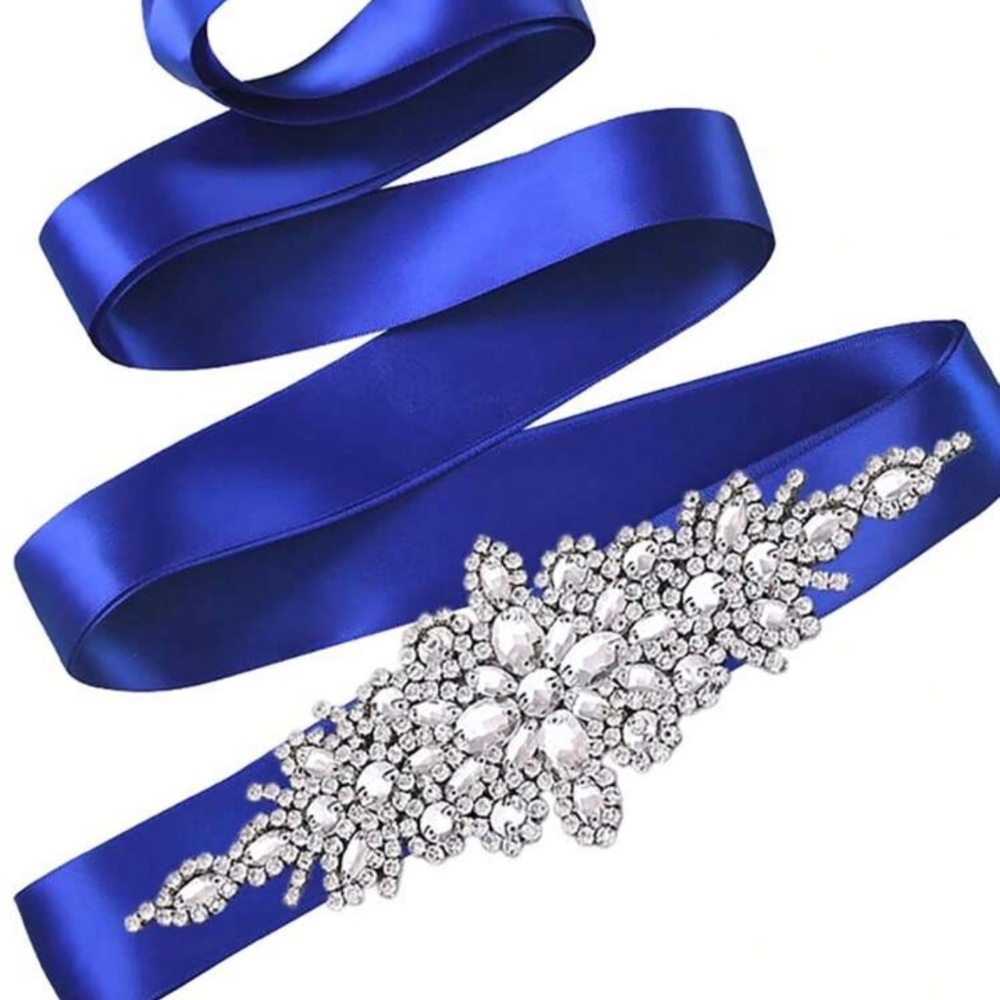 Royal blue belt
